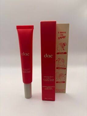 dae Cactus Fruit 3-in-1 Styling Cream + Taming Wand 20ml / 0.6 fl oz Vegan New